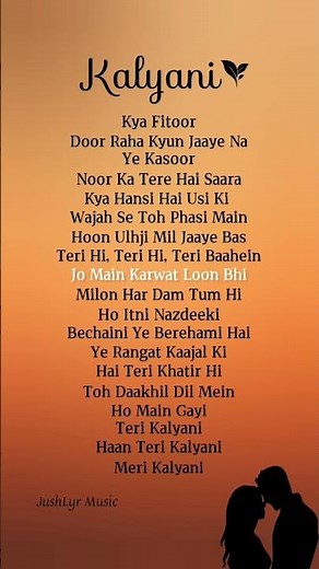 Kalyani Remix Lyrics | Shreya Ghoshal | ARJN, KDS | Teri Kalyani lyrics | #lyricssong #shreyaghoshal