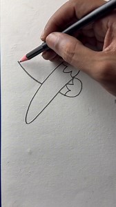 Simple and easy chilli drawing with number 3 | Cosmic Candy Art