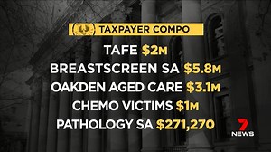 1.7K views · 11 reactions | Taxpayers have dipped into their pockets to fix government bungles costing more than $12 million. The mess-ups included Tafe students being left unqualified and cancer patients receiving wrong treatment dosages. www.7plus.com.au/news #saparli #7News | 7NEWS Adelaide | Facebook