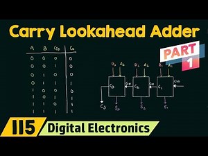Carry Lookahead Adder (Part 1) | CLA Generator Video Lecture | Crash Course for GATE ECE (English) - Electronics and Communication Engineering (ECE)