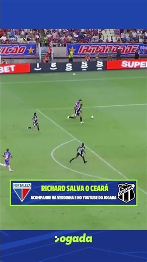 RICHARD SAVES CEARÁ WITH A SHOT FROM PAULO BAYA