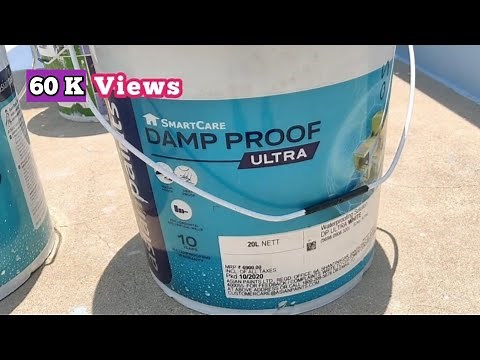 Waterproofing paint Application for Damp Proof Ultra SmartCare in Asianpaints