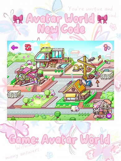 Avatar World New Code for Baby Items