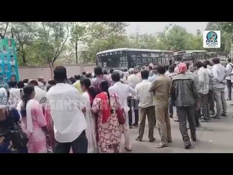 ఆర్టీసీ సమ్మెతో రోడ్లపై ఆగ్రహ జ్వాలలు RTC samme issue PRAJASAKTIVARTALU