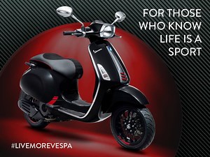 The modern form of sports performance and design elegance has arrived; the limited edition Sprint 150 Carbon. For the ones who know life is a sport #notforeveryone Visit your nearest dealer >> vespa.com.au/dealers/ | Vespa