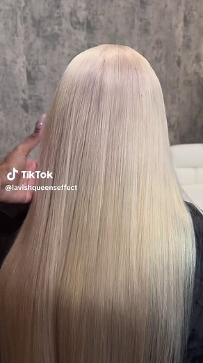 The perfect blonde 😍🤍 #fyp #miamihairstylist