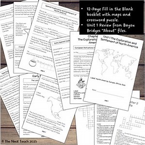 Unit 1 Bayou Bridges Review Book Grade 6