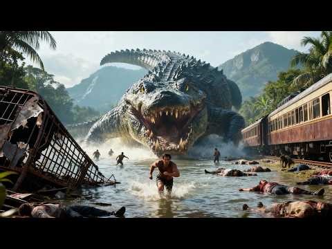Cruelest Human-Crocodile Bloodbath!Avenging Giant Crocodile Storms Wedding BanquetUnleashes Massacre
