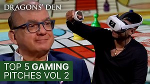 Top 5 Gaming Pitches In The Den | Vol. 2 | COMPILATION | Dragons' Den... | Dragons' Den Global