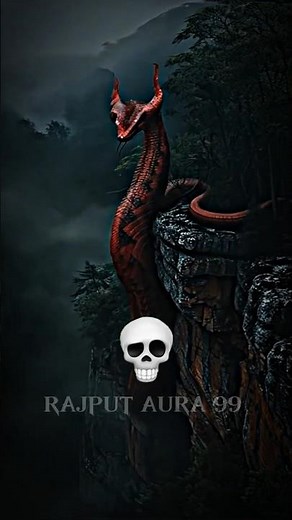 The snake transformation video ☠️