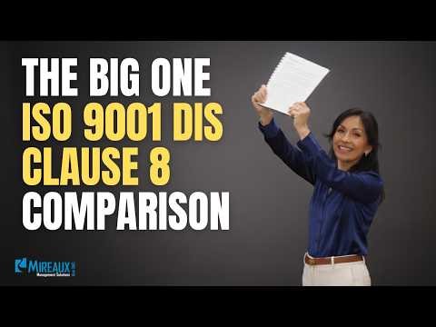 ISO 9001 2026 DIS Clause 8 New Requirements: Contingency Planning, Process Control