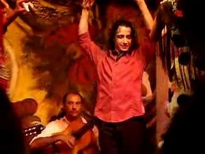 Seville Flamenco Dancers with castanets