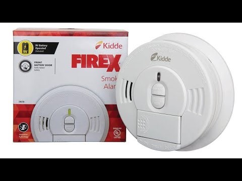 📢 🔥🚒 Testing of the Kiddie Firex Smoke Alarm Smoke Detector Hardwire and 9 Volt Battery 🪫