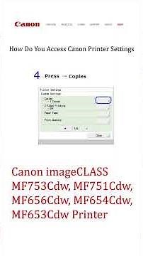 How to Change Canon Printer Settings? #shorts