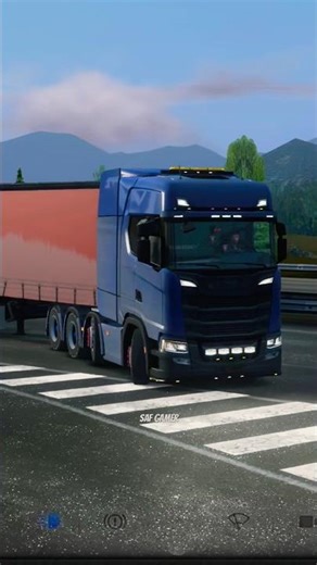 TRUCK SIMULATOR ~MORNING ~DIRTY TRUCK #shorts #shortsvideo #trucksimulator #mobilegame