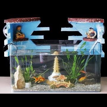How To Make Fish Tank Decoration Ideas | Diy Aquarium | Home Decoration Ideas #64