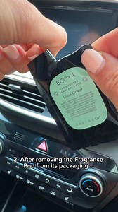 230K views · 202 reactions | Four reasons why everyone is fragrancing their car with the new ECOYA Car Diffuser: 100% increase in airflow for consistent, powerful fragrance.  Sleek satin-brushed aluminum for a luxe look.  Magnetic rear panel for easy refilling.  Complimentary Lotus Flower Fragrance Pod with your Car Diffuser (with six other fragrances to choose from). | ECOYA | Facebook