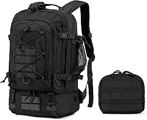 Mardingtop Hiking Backpack,Small Tactical Backpacks for Camping Military Traveling, 28L Motorcycle Backpack