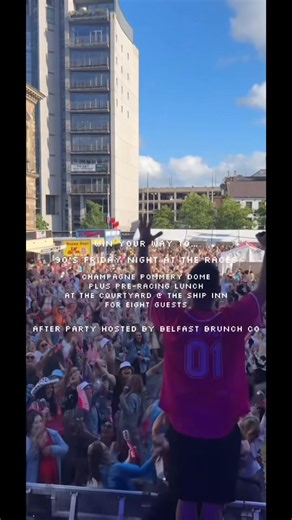 WIN YOUR WAY TO THE 90'S FRIDAY NIGHT AT THE RACES! You could WIN a Pommery Champagne Dome for 𝐄𝐈𝐆𝐇𝐓 𝐆𝐔𝐄𝐒𝐓𝐒 on Friday 1st August at Musselburgh Racecourse, 𝐏𝐋𝐔𝐒 a delicious meal before racing at the Courtyard at the Ship Inn To enter, follow the steps below 🕺🏼 Follow Musselburgh Racecourse, Belfast Brunch Co and Ship Inn, Musselburgh 🕺🏼 Like this post and tag who you would like to bring (one comment = one entry) 🕺🏼 Share to your story for a bonus entry Secure your ticket to 