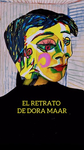 la mujer detrás de la pintura 👀🎨 la conocías? El retrato de Dora Maar Picasso | EME Make Up