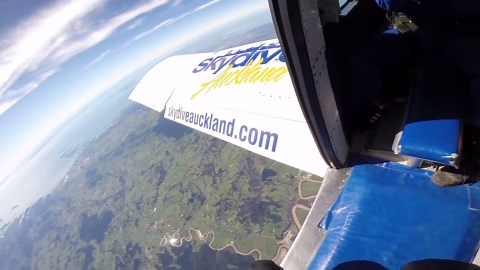 Guys Skydive 16,500 Feet in New Zealand