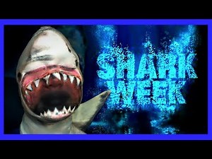GREAT WHITE SHARK WEEK MAKEUP TUTORIAL!