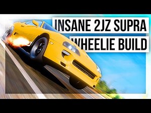 1600BHP SUPRA Wheelie Build | Forza Horizon 5
