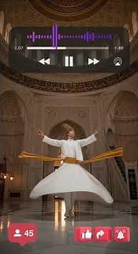 Arabic Sufi Dance Performance | Whirling Dervish of the Desert