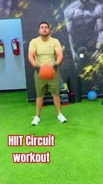 HIIT Circuit Workout | Full Body Fat Burn 🔥#sports #hiitcircuit