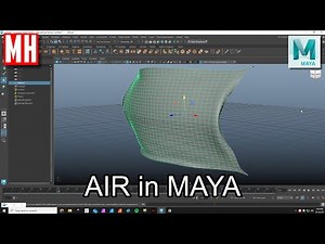 Maya FX tutorial : Using AIR to move objects !