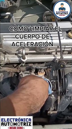 COMO LIMPIAR EL CUERPO DE ACELERACIÓN ? #electronicaautomotriz #automobile #electricidadautomotriz
