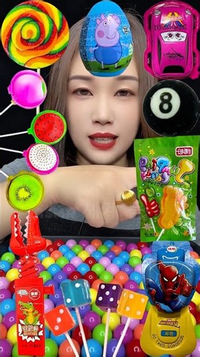 [ASMR] ‎@AsmrWD 신기한물먹방 #candy #eat #lips #물먹방#아이스크림 #920