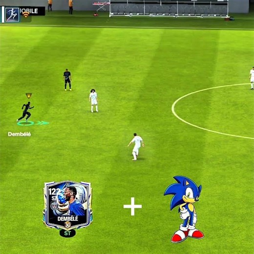 dembele + speed ⚡।#fifa #fc #fifamobile #fcmobileid #gameplay