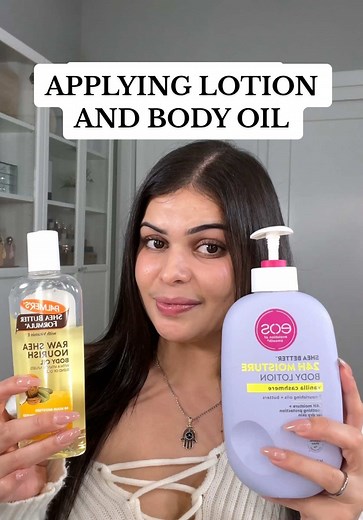 How to Apply Body Lotion and Oil Effectively