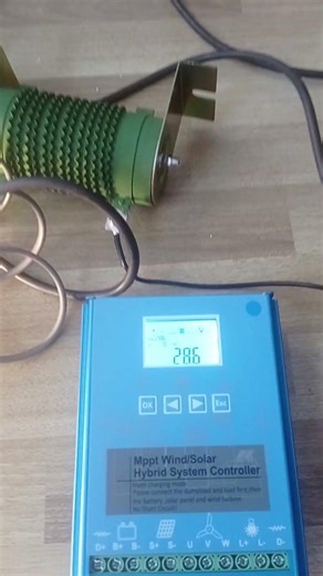 Wind turbine generator testing by the controller