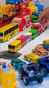 Tayo bus pushed by fire truck part 28