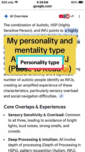 What a cocktail & I don’t even drink😫😂 #Autism #HSP #INFJ