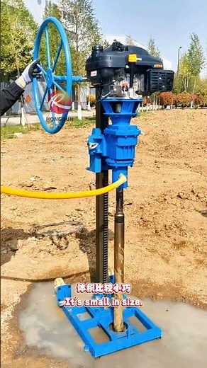 Portable core drilling rig, more flexible for field core extraction #drillrig #machine #workingrigs