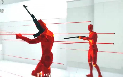 【谜之声实况】SUPERHOT 正式版 流程实况 （直播录制）
