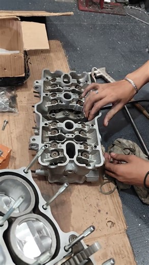 "Installing Valve Locks, Retainers & Springs Looks Easy... Until You Do 16 of Them!" #cbr400rr
