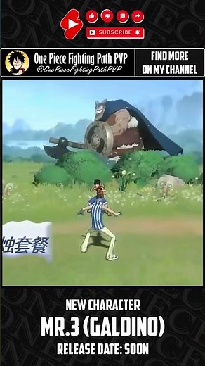 NEW CHARACTER - MR.3 (GALDINO) - RELEASE DATE: SOON l One Piece Fighting Path