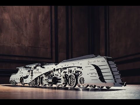 Dazzling Steamliner «The most beautiful construction set in the world» on Kickstarter 2019