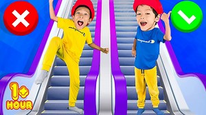 32K views · 200 reactions | Take The Escalator Song  | + More Kids Songs and Nursery Rhymes #kidssongs #nurseryrhymes #nomadkids | Nomad Kids TV | Facebook