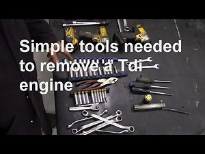 Tools needed for 300Tdi engine removal