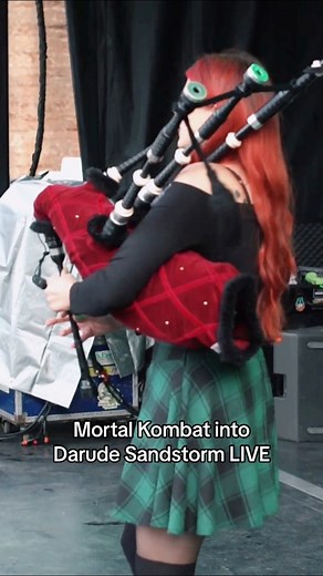 Another clip from the Pittsburgh Irish Festival 💕 #mortalkombat #darudesandstorm #bagpiper #bagpipes #allythepiper | Ally the Piper