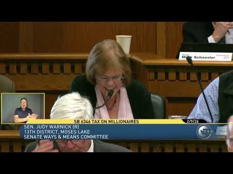 Sen. Warnick: Marriage Penalty in Income Tax Bill