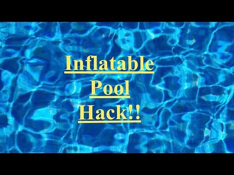 Inflatable Pool Hack! No Air Pump Needed!