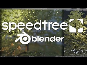 SpeedTree in Blender 2.8 (full integration plugin/addon)