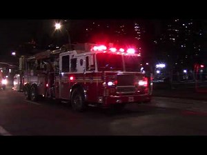 FDNY Tower Ladder 23 Rare CPC - L23 And Haz-Tac Responding