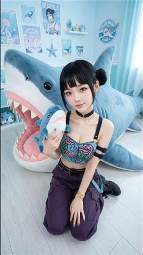 HUNTRiX Fantasy Rooms🐬🐻🐵 Kpop Demon Hunters #kpopdemonhunters #hunterxhunter #rumi